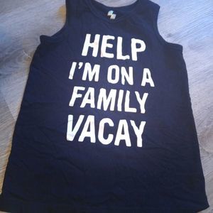 Boys 7/8 Tank Vacation
